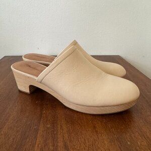 Madewell Cream Mules